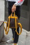 Zoozie Bags Oslo Marrón y Amarillo
